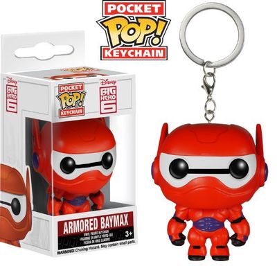 Big Hero 6 - Armored Baymax Pocket Pop! Keychain Figure