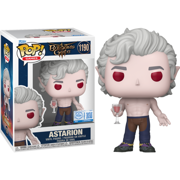 Pre-Order: Baldur's Gate 3 - Astarion (Shirtless) Pop! Vinyl Figure