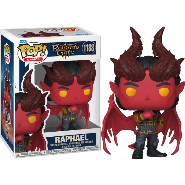 Pre-Order: Baldur's Gate 3 - Raphael (Cambion Devil) Pop! Vinyl Figure