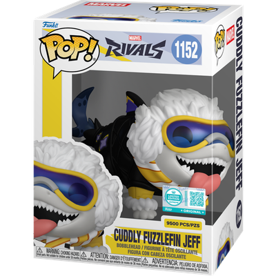 Pre-Order: Marvel Rivals - Cuddly Fuzzlefin Jeff Pop! Vinyl Figure (Supreme Limited Edition)
