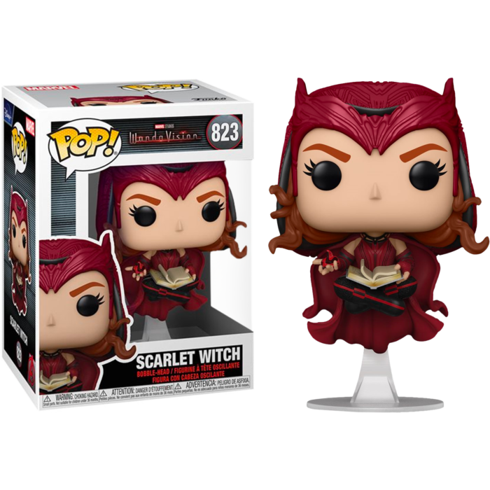 WandaVision - Scarlet Witch with Darkhold Book Pop! Vinyl Figure