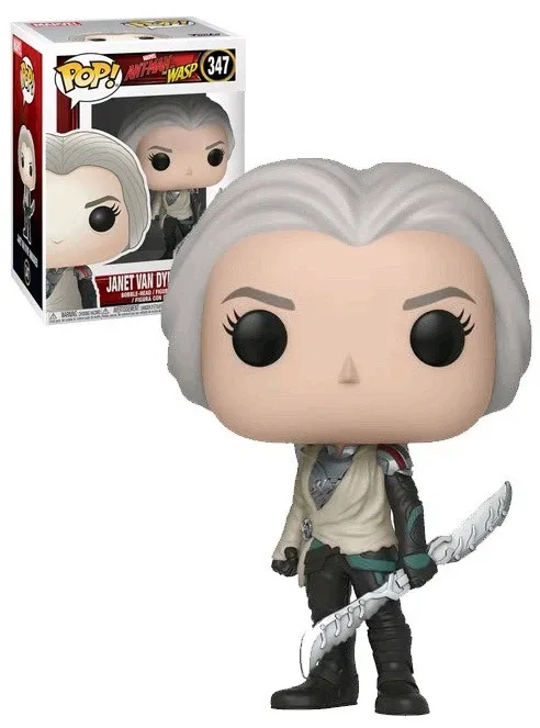 Marvel Ant-Man And The Wasp- Janet Van Dyne (Unmasked) Pop! Vinyl Figure (Box Minor Damaged)