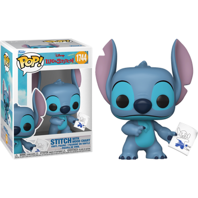 Pre-Order: Lilo & Stitch - Stitch with Mood Chart Pop! Vinyl Figure