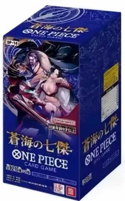 One Piece TCG The Azure Sea's Seven Booster Box OP-14 [JAPANESE 24 Packs]
