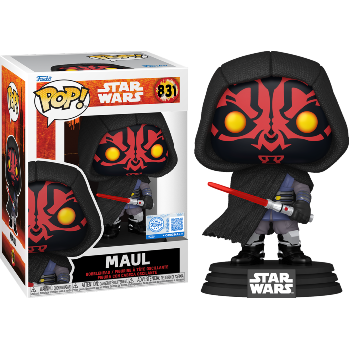 Star Wars: Maul Shadow Lord - Maul with Robe Pop! Vinyl Figure