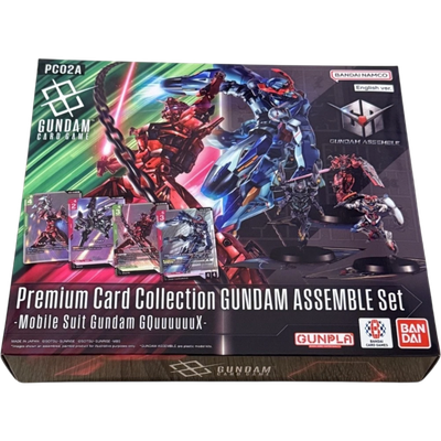 Gundam Card Game: GQuuuuuuX PC02A Premium Collection GUNDAM ASSEMBLE Set