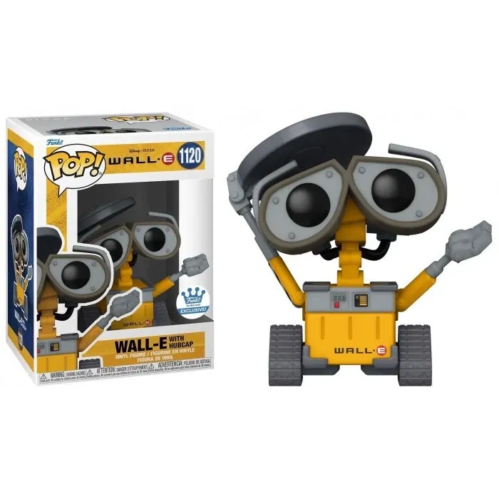 Disney Wall-E 1120 Wall-E With Hubcap Pop! Vinyl Figure (Funko Shop Exclusive)