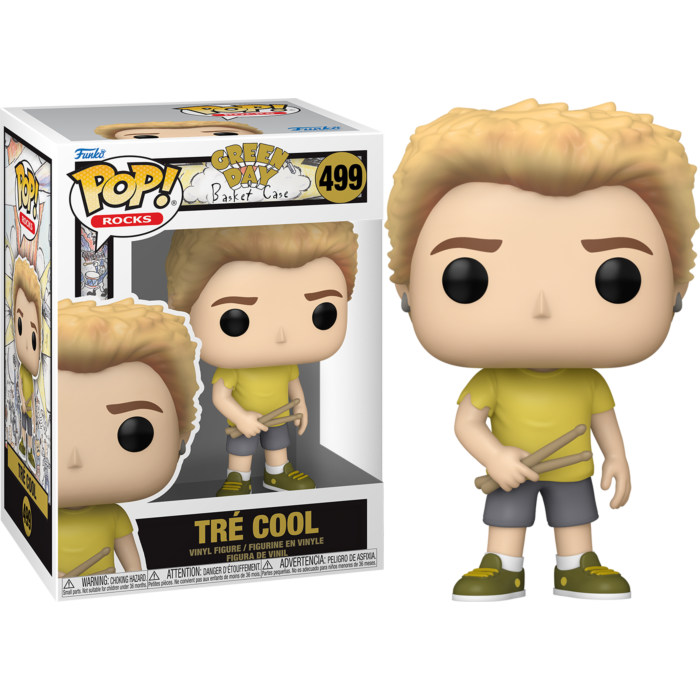 Pre-Order: Green Day - Tre Cool (Basket Case) Pop! Vinyl Figure