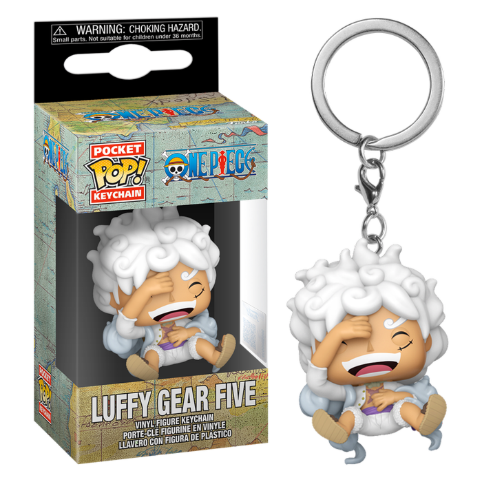 Pre-Order: One Piece - Luffy Gear Five Pocket Pop! Keychain