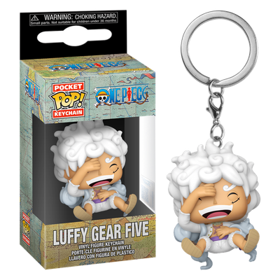 Pre-Order: One Piece - Luffy Gear Five Pocket Pop! Keychain