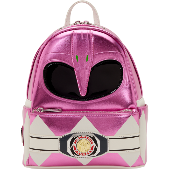 Pre-Order: Power Rangers - Pink Ranger 10" Faux Leather Mini Backpack