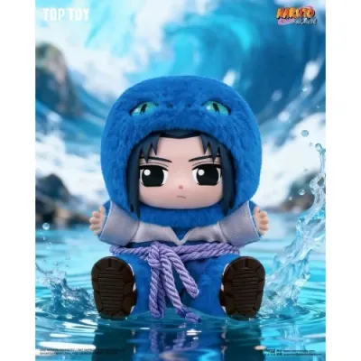 TOP TOY - Naruto Beast Party 2 Plush Keychains Blind Box- Sasuke (100% Genuine)