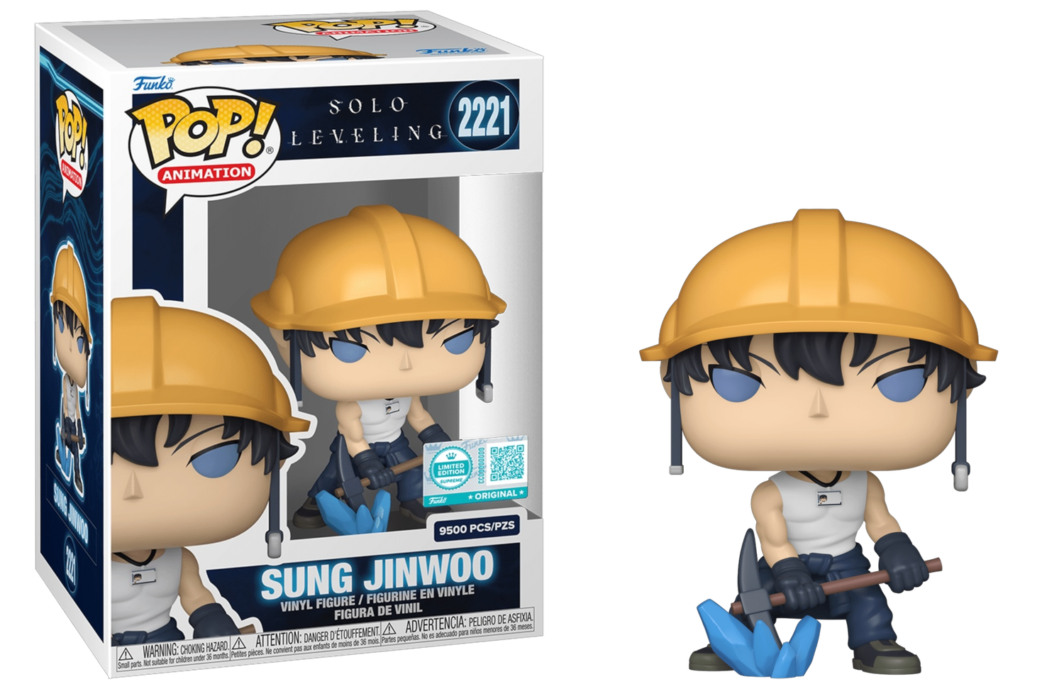 Solo Leveling - Sung Jinwoo (Mining) Pop! Vinyl Figure (9500 Piece Limited Edition Exclusive)