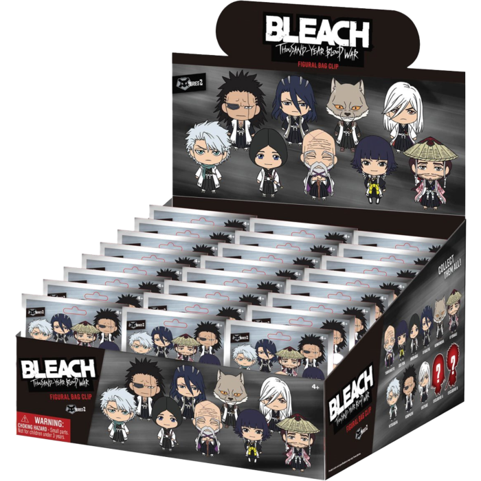 Bleach: Thousand-Year Blood War - (Series 02) 3D Figural Foam Bag Clip Blind Bag (Single Unit)