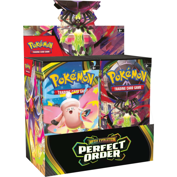 Pre-Order: Pokemon - Mega Evolution 3 Perfect Order Booster Box Sealed