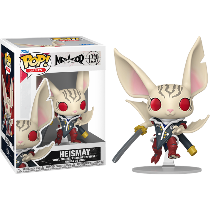 Pre-order: Metaphor: ReFantazio - Heismay Pop! Vinyl Figure