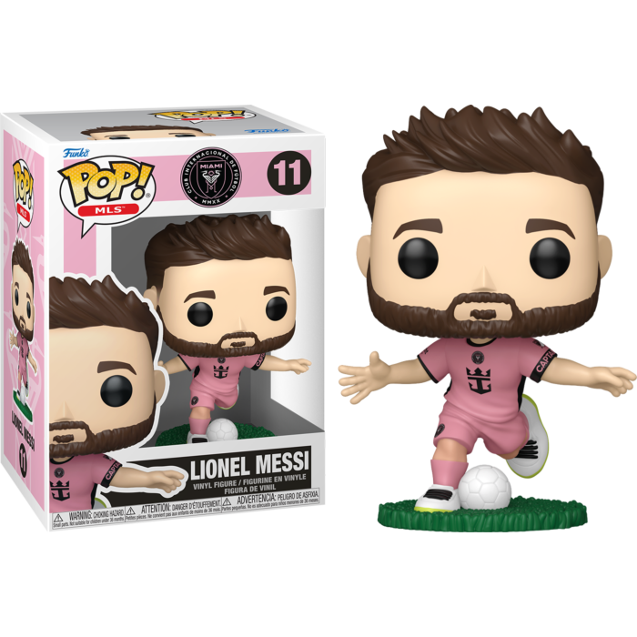 Pre-Order: MLS: Inter Miami (Soccer) - Lionel Messi (Pink Uniform) Pop! Vinyl Figure