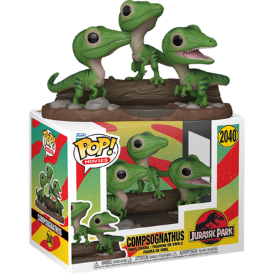 Pre-Order: The Lost World: Jurassic Park - Compsognathus Premium Pop! Vinyl Figure
