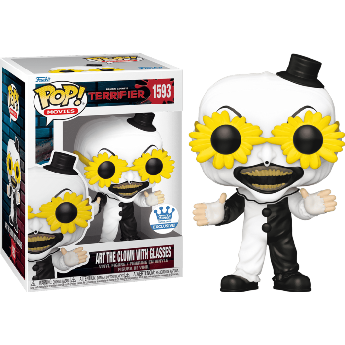 Terrifier - Art The Clown with Glasses Pop! Vinyl Figure