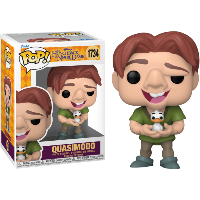 Pre-Order: Hunchback of Notre Dame - Quasimodo with Bird Pop! Vinyl Figure