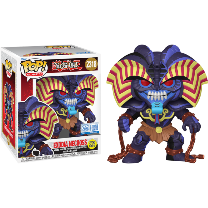 Pre-Order: Yu-Gi-Oh! - Exodia Necross Glow-in-the-Dark Super Sized 6" Pop! Vinyl Figure