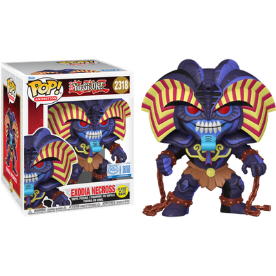 Pre-Order: Yu-Gi-Oh! - Exodia Necross Glow-in-the-Dark Super Sized 6" Pop! Vinyl Figure
