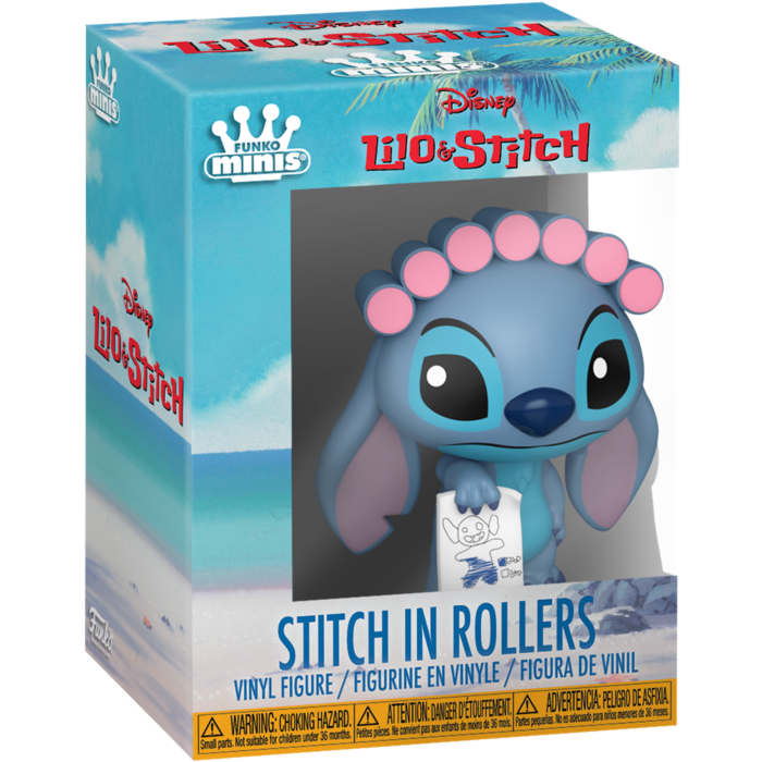 Pre-Order: Lilo &amp; Stitch - Stitch Funko Minis 3" Vinyl Figure- Stitch in Rollers