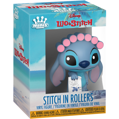 Pre-Order: Lilo & Stitch - Stitch Funko Minis 3" Vinyl Figure- Stitch in Rollers
