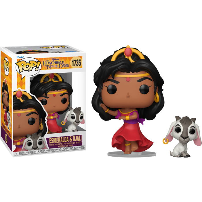 Pre-Order: Hunchback of Notre Dame - Esmeralda &amp; Djali Pop! Vinyl Figure