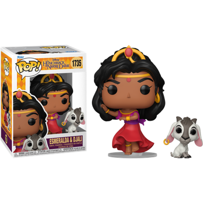 Pre-Order: Hunchback of Notre Dame - Esmeralda & Djali Pop! Vinyl Figure