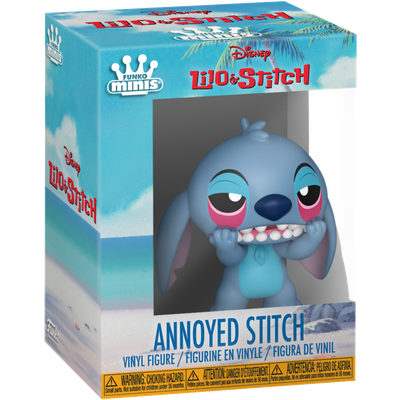 Pre-Order: Lilo & Stitch - Stitch Funko Minis 3" Vinyl Figure- Annoyed Stitch