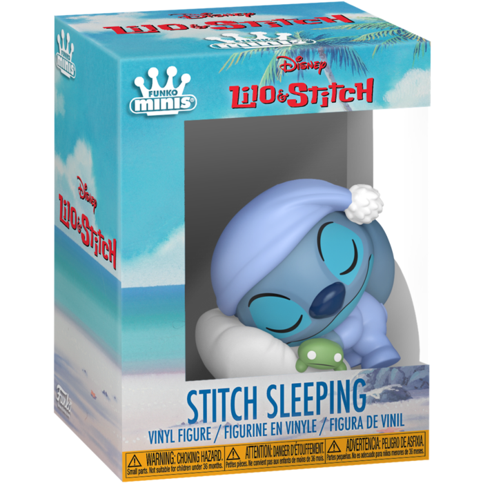 Pre-Order: Lilo &amp; Stitch - Stitch Funko Minis 3" Vinyl Figure- Sleeping Stitch