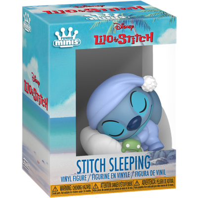 Pre-Order: Lilo & Stitch - Stitch Funko Minis 3" Vinyl Figure- Sleeping Stitch