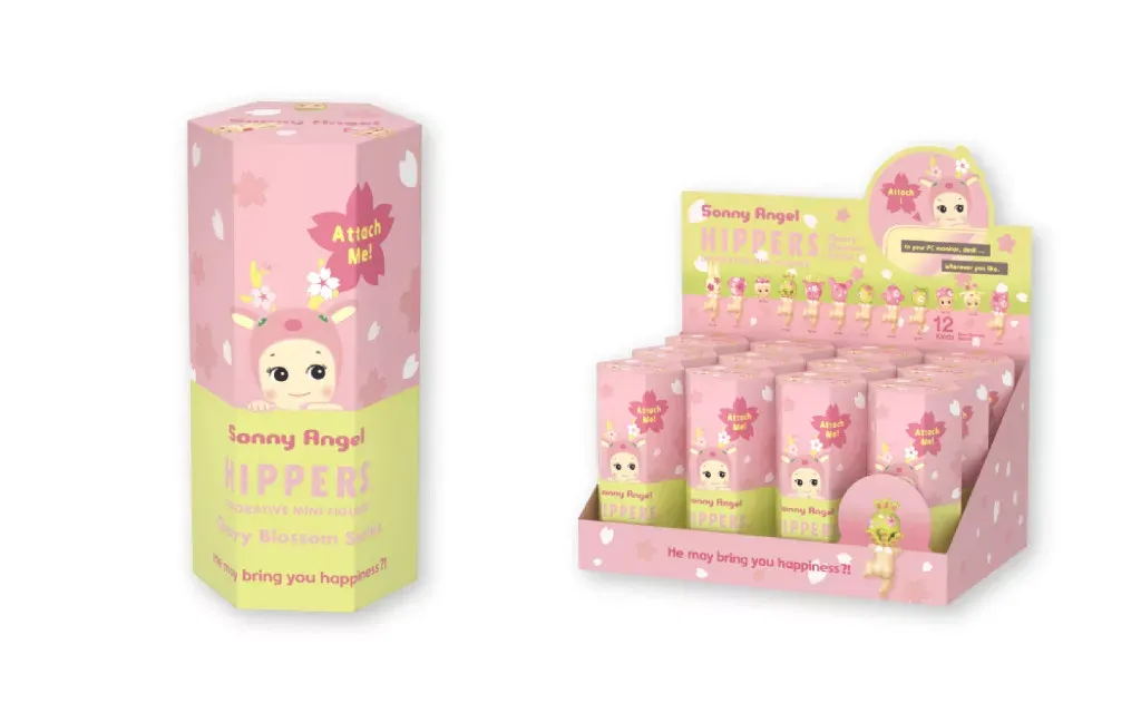 Sonny Angel Hippers : Cherry Blossom Series (1 Blind Box) (100% Genuine)