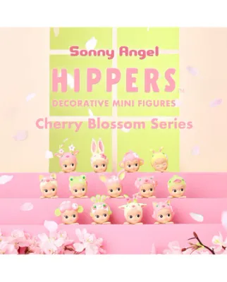 Sonny Angel Hippers : Cherry Blossom Series (1 Seal Case of 12 Boxes) (100% Genuine)