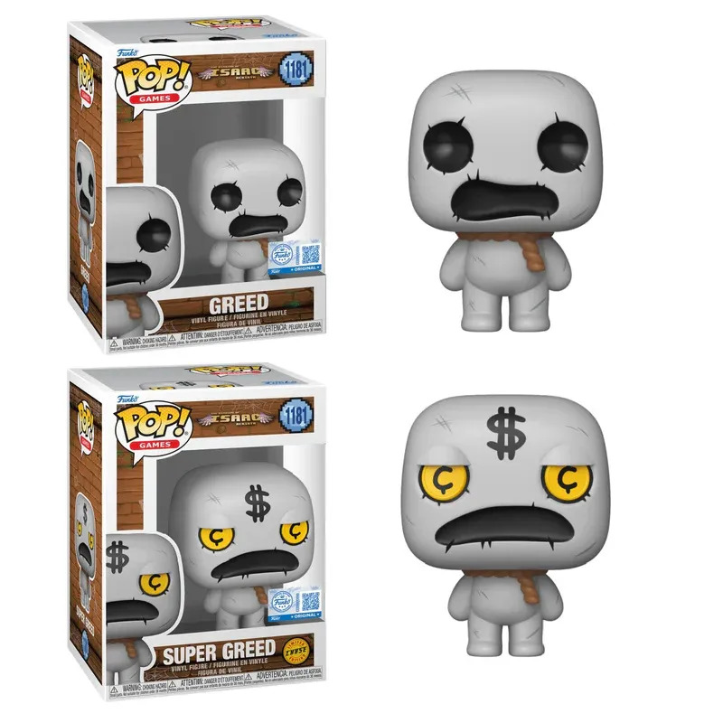 The Binding of Isaac: Rebirth - Greed Chase Pop! Vinyl Figure Bundle of 2