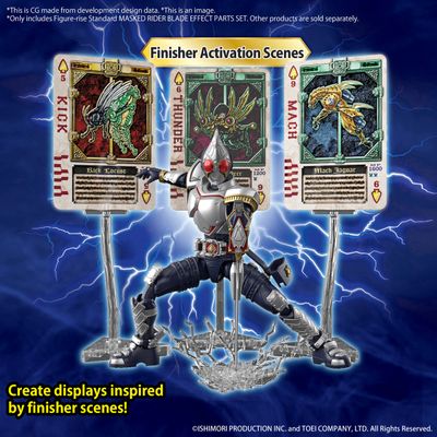Masked Rider Blade Effect Parts Set [Kamen Rider Blade] (Figure-rise Standard)