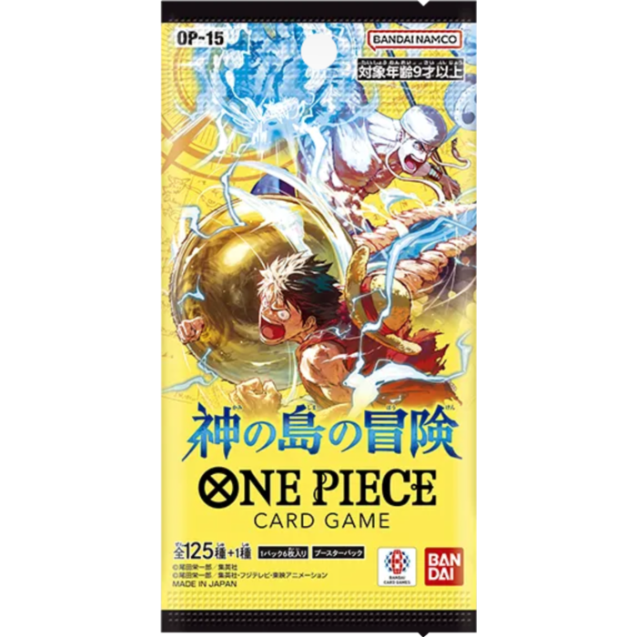 One Piece - Card Game Adventure on Kami's Island OP-15 (Japanese) Booster Pack