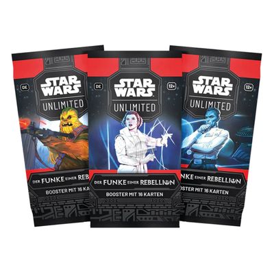 Star Wars - Unlimited Spark of Rebellion Booster Pack (1 Booster Random Pack)