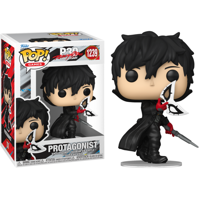 Pre-Order: Persona 5 - Protagonist Pop! Vinyl Figure