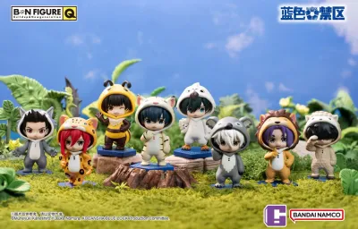 BANDAI BN FIGURE Q- Blue Lock in PJ (1 Blind Box) (100% Genuine)