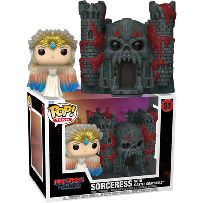 Pre-Order: Masters of the Universe (2026) - Castle Grayskull with Sorceress Pop! Town Vinyl Figure