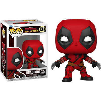 Pre-Order: Deadpool &amp; Wolverine (2024) - Deadpool with Claws Pop! Vinyl Figure