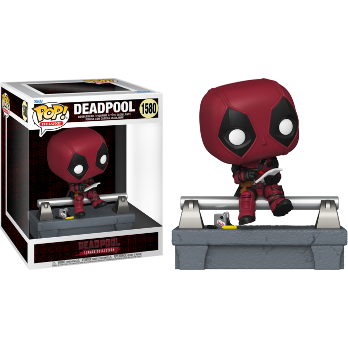 Pre-Order: Deadpool - Deadpool on Bridge Deluxe Pop! Vinyl Figure