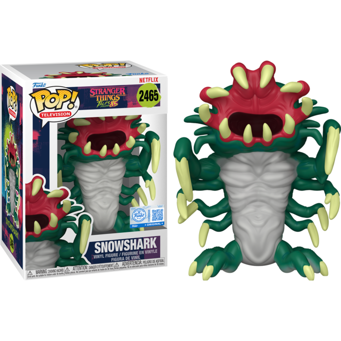 Pre-Order: Stranger Things: Tales from '85 - Snowshark Pop! Vinyl Figure