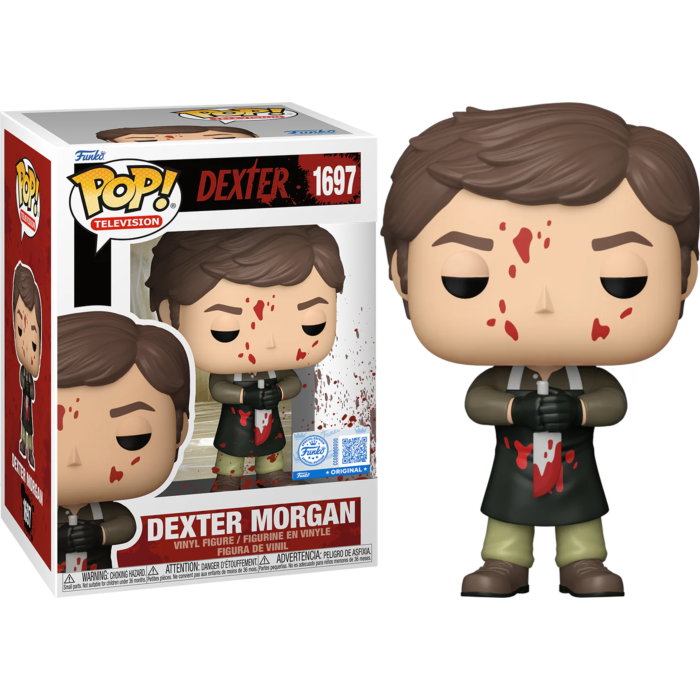 Pre-Order: Dexter - Dexter Morgan (Bloody) Pop! Vinyl Figure
