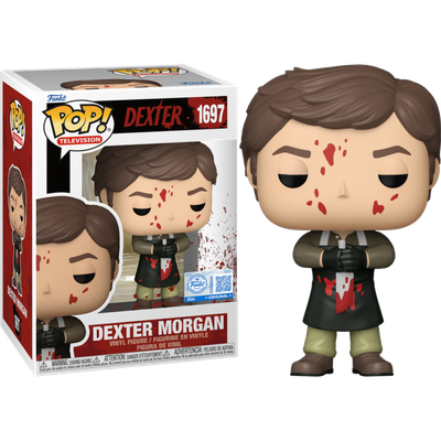 Pre-Order: Dexter - Dexter Morgan (Bloody) Pop! Vinyl Figure