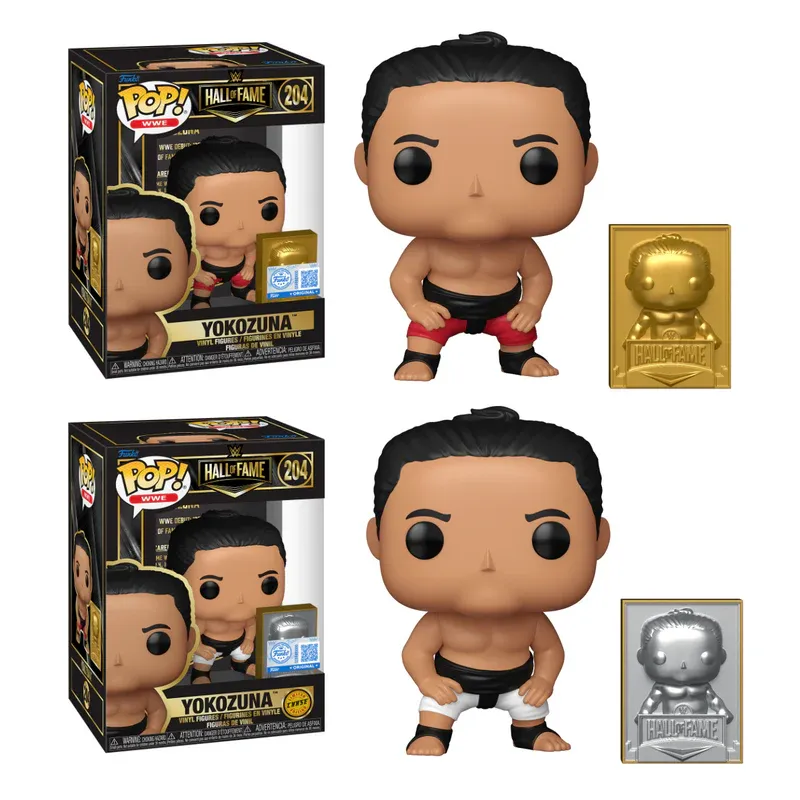WWE: Hall of Fame - Yokozuna Chase Pop! Vinyl Figure Bundle of 6 (set of 6 Pops)