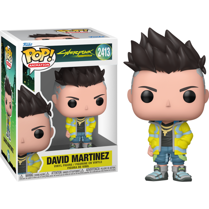 Pre-Order: Cyberpunk: Edgerunners - David Martinez Pop! Vinyl Figure