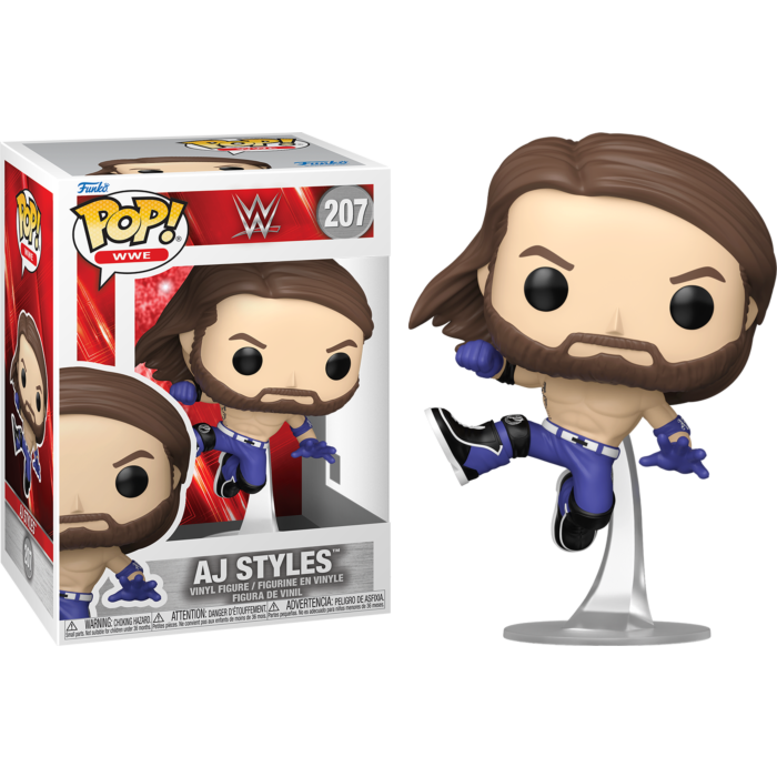 Pre-Order: WWE - AJ Styles (Punch) Pop! Vinyl Figure